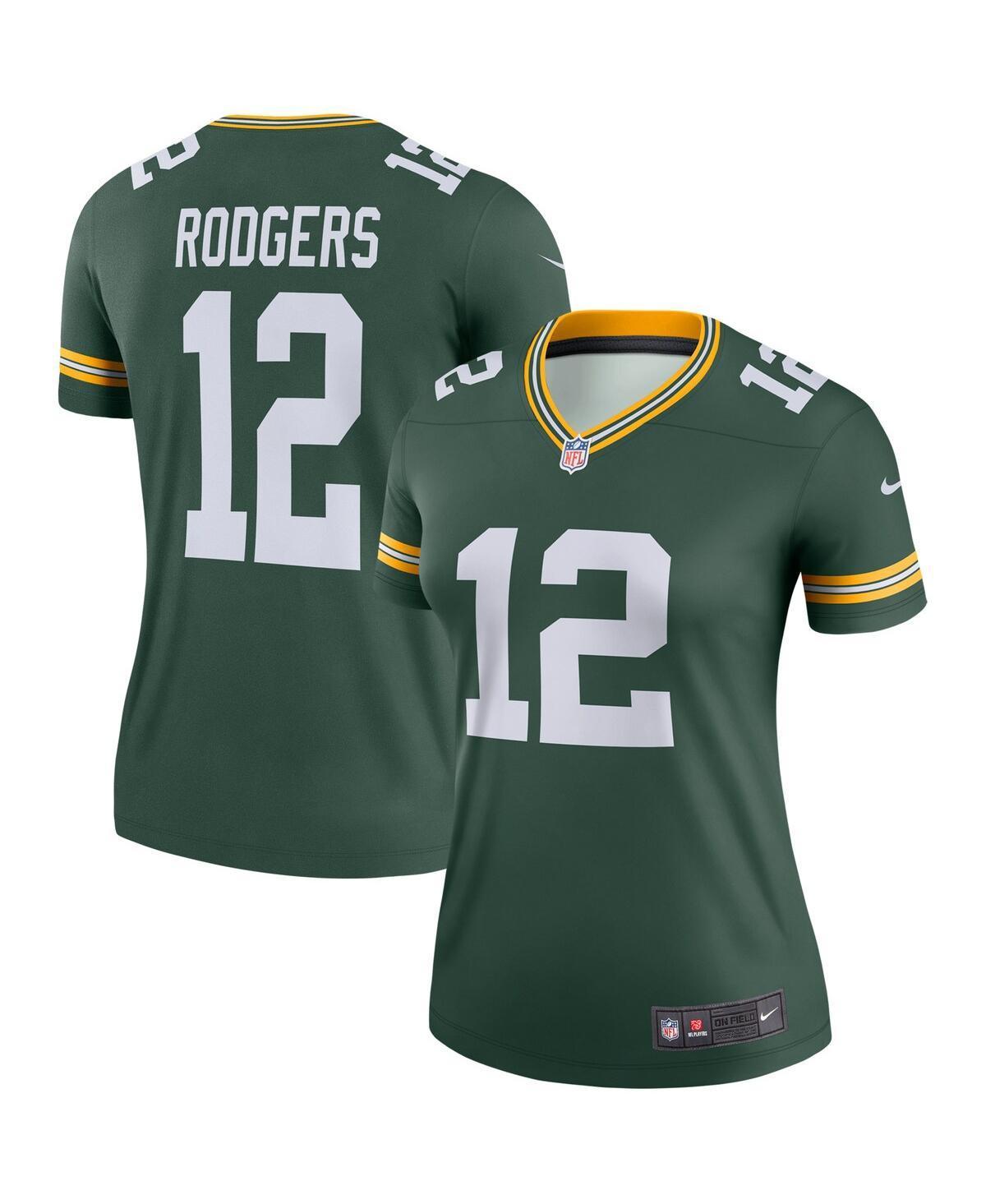 Womens Nike Aaron Rodgers Green Green Bay Packers Legend Jersey - Green Product Image