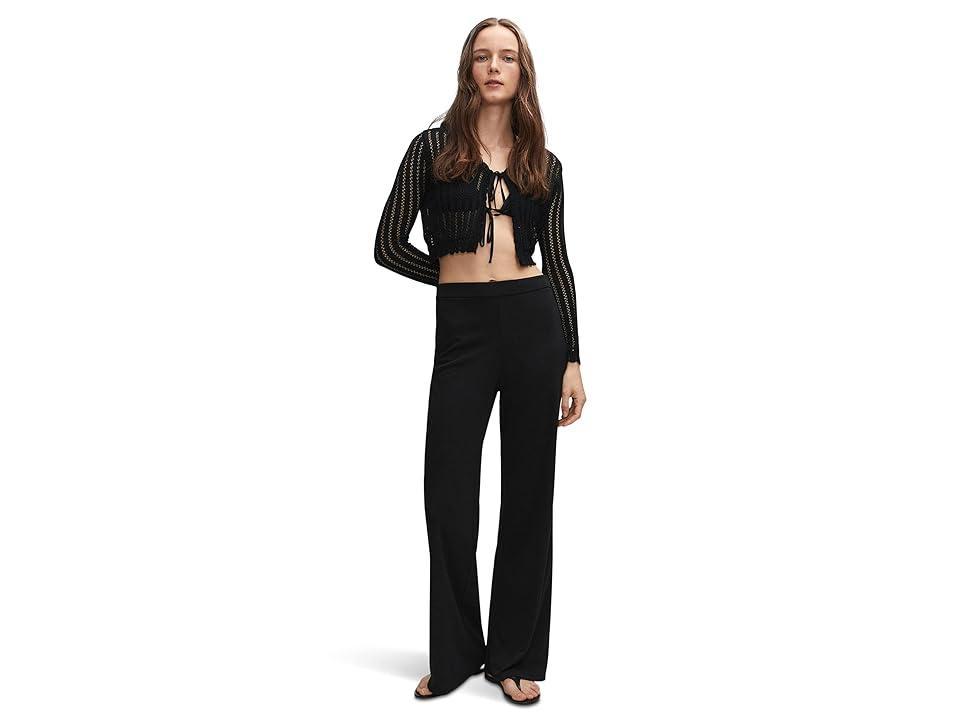 MANGO Beka Trousers Women's Clothing Product Image