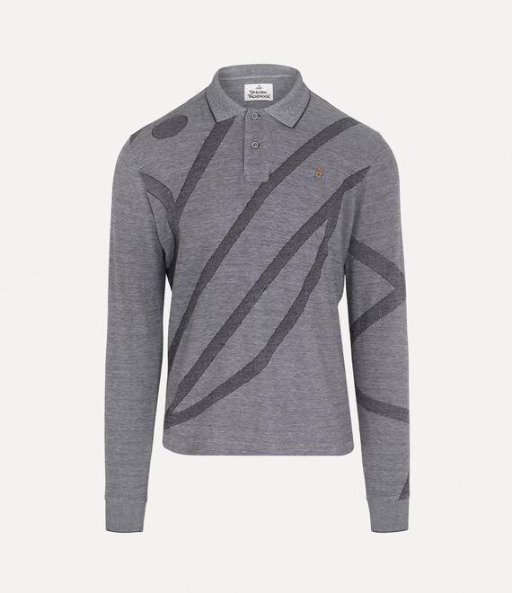 Long Sleeve Polo Top Product Image