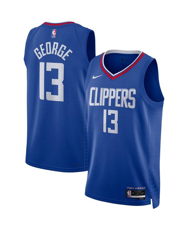 Unisex Nike Paul George Royal La Clippers Swingman Jersey - Icon Edition - Royal Product Image