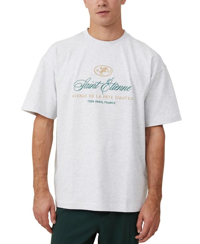 Cotton On Mens Box Fit Text T-Shirt Product Image