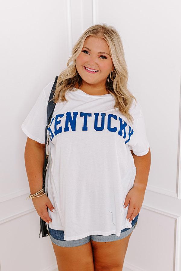 Kentucky Graphic Tee Curves Product Image