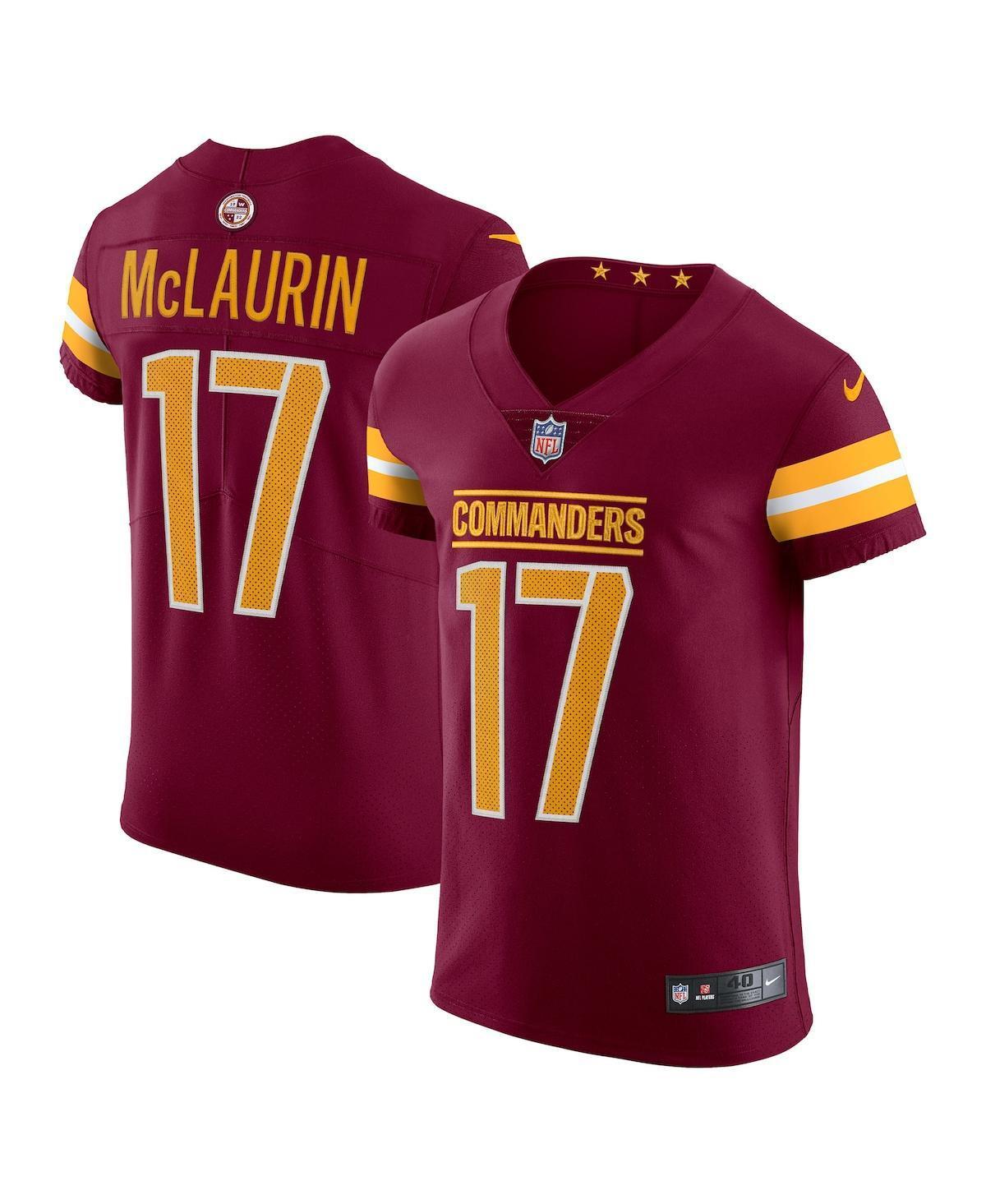 Mens Nike Terry McLaurin Burgundy Washington Commanders Vapor Elite Jersey Product Image