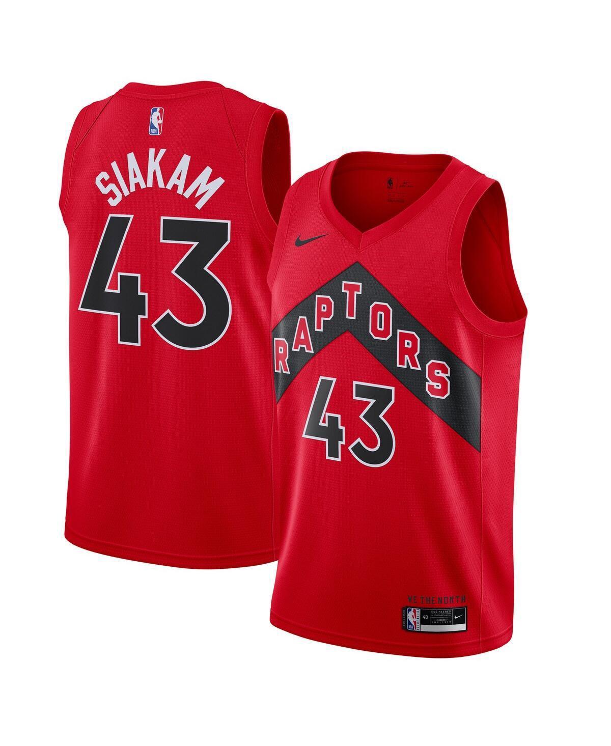 Mens Nike Pascal Siakam Red Toronto Raptors 2020/21 Icon Swingman Jersey - Red Product Image