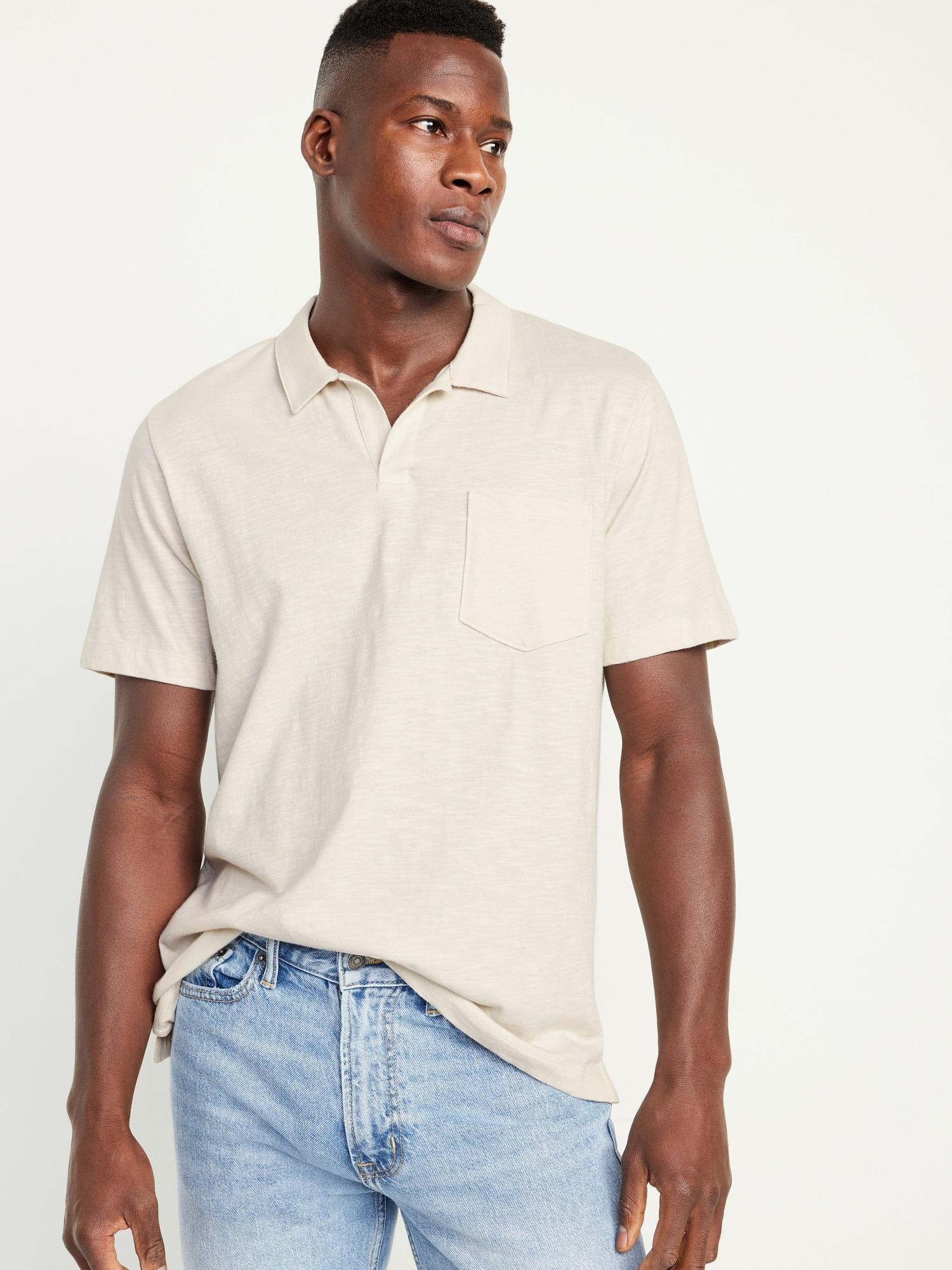 Classic Fit Slub-Knit Polo Product Image