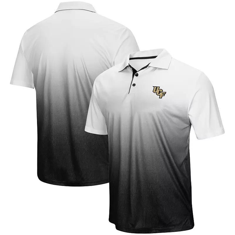 Mens Colosseum Heathered Gray UCF Knights Magic Team Logo Polo Product Image