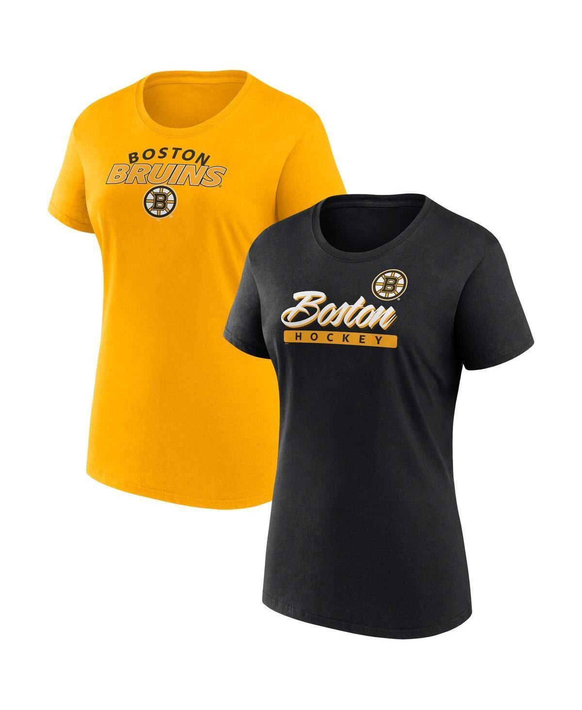 Womens Fanatics Boston Bruins Risk T-Shirt Combo Pack Product Image