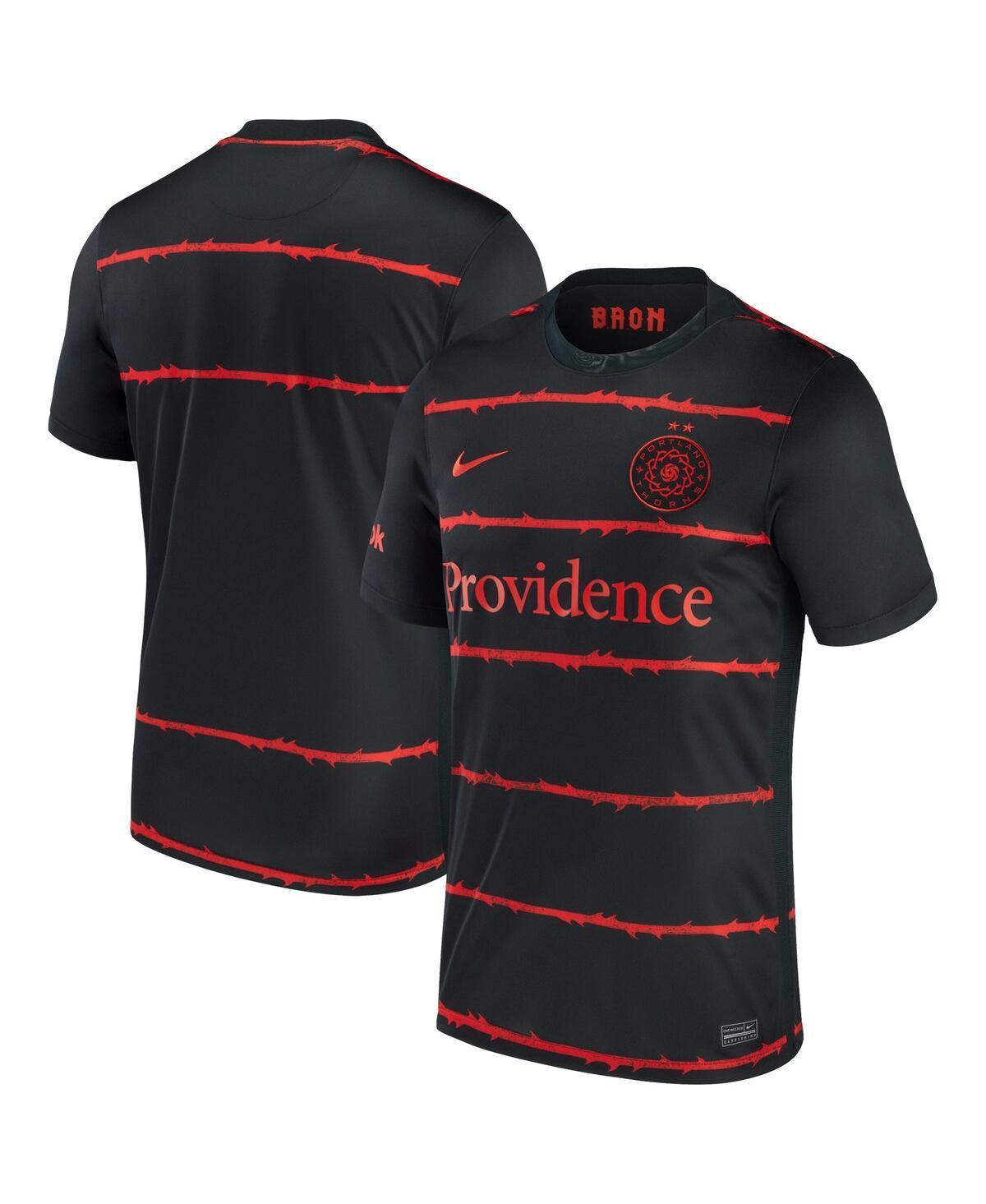 Mens Nike Black Portland Thorns Fc 2021/22 Away Replica Jersey - Black Product Image