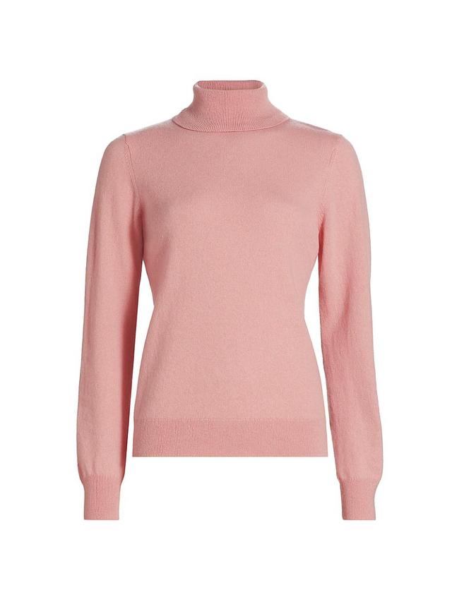 Womens Cashmere Turtleneck Sweater Product Image