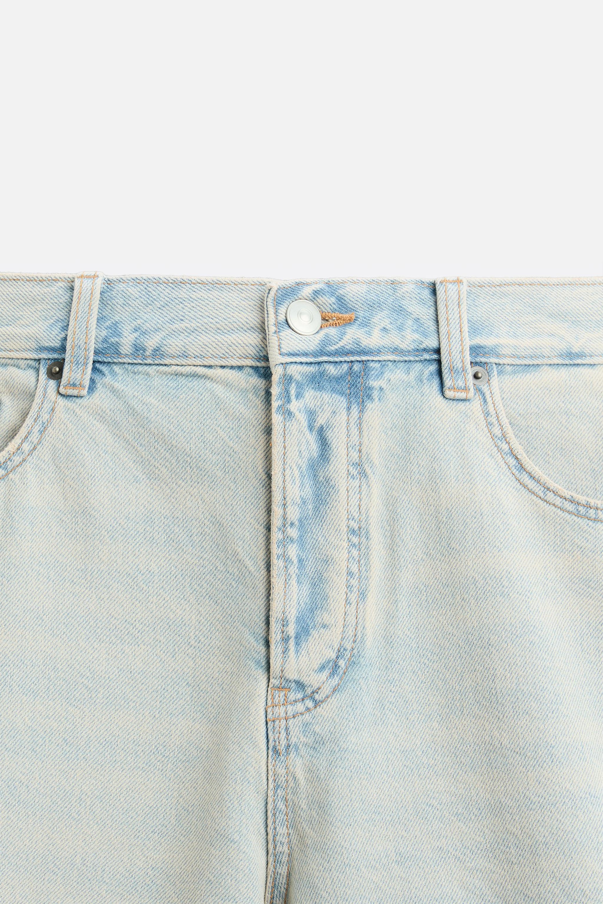 STRAIGHT FIT DENIM SHORTS Product Image