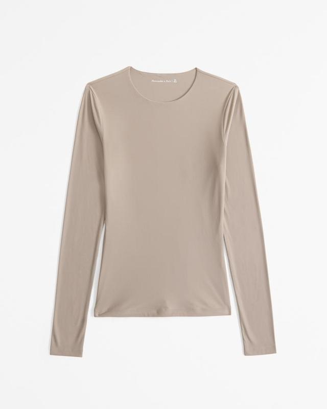 Soft Matte Seamless Tuckable Long-Sleeve Top Product Image