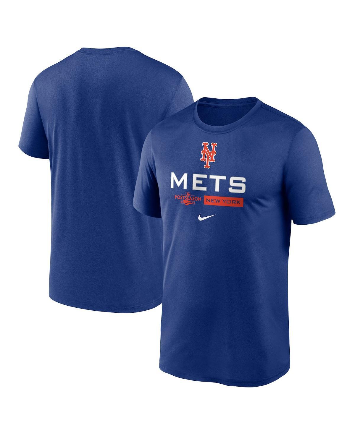 Mens Nike Royal New York Mets 2022 Postseason Authentic Collection Dugout T-shirt Product Image