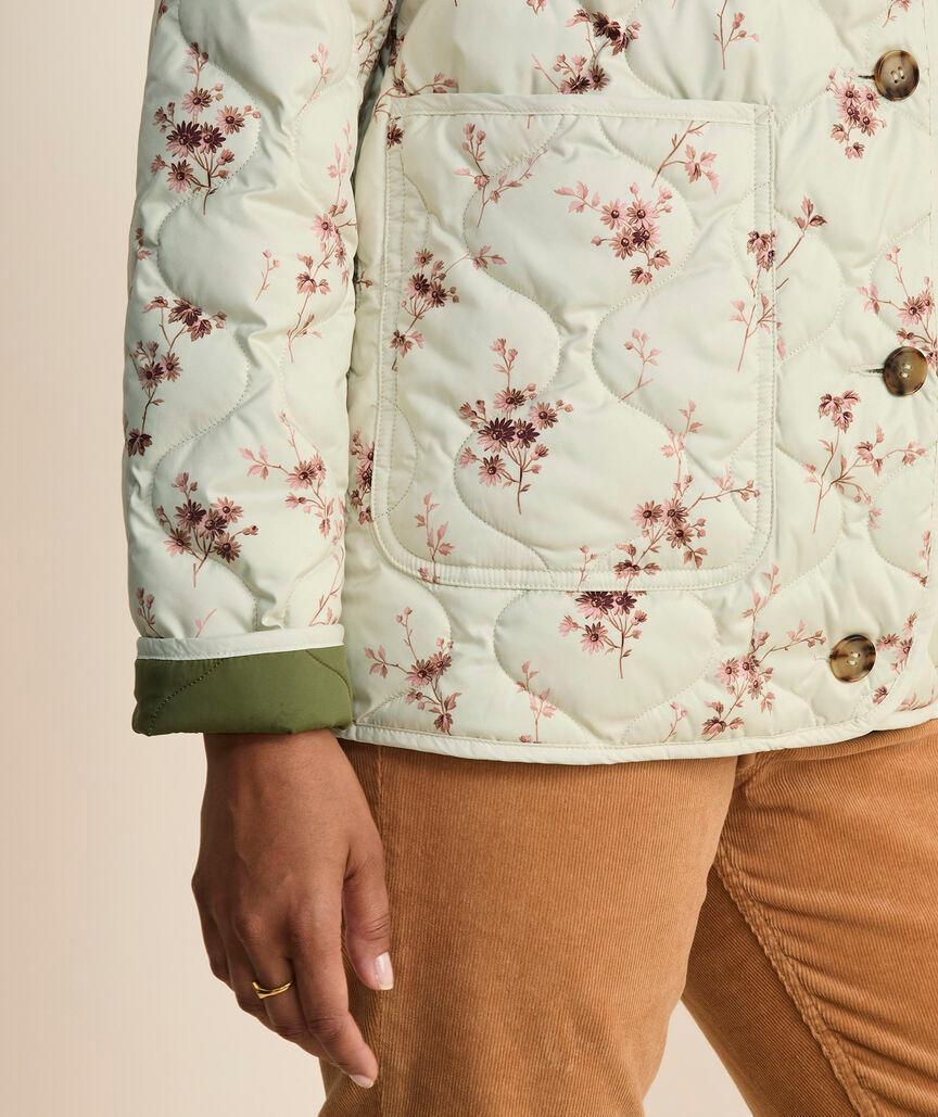 Printed Quilted Field Jacket Product Image