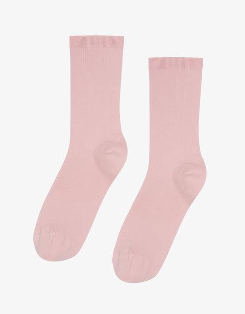 Women Classic Organic Sock - Faded Pink Product Image