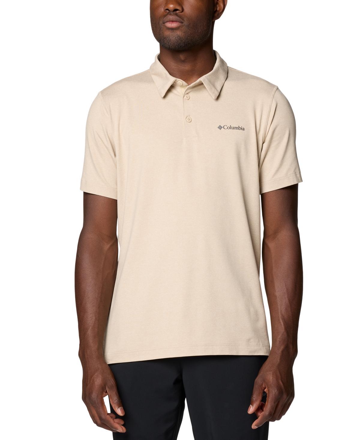 Columbia Mens Carter Short Sleeve Performance Crest Polo Product Image