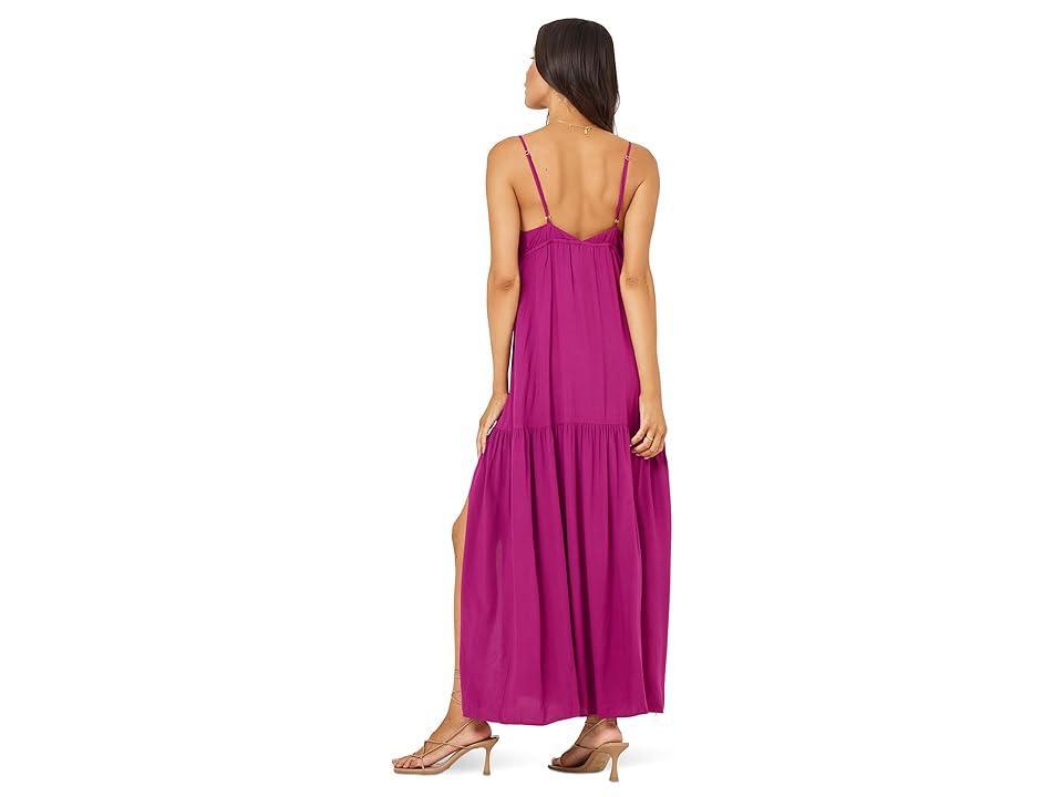 L*Space Victoria Dress (Berry) Women's Dress Product Image