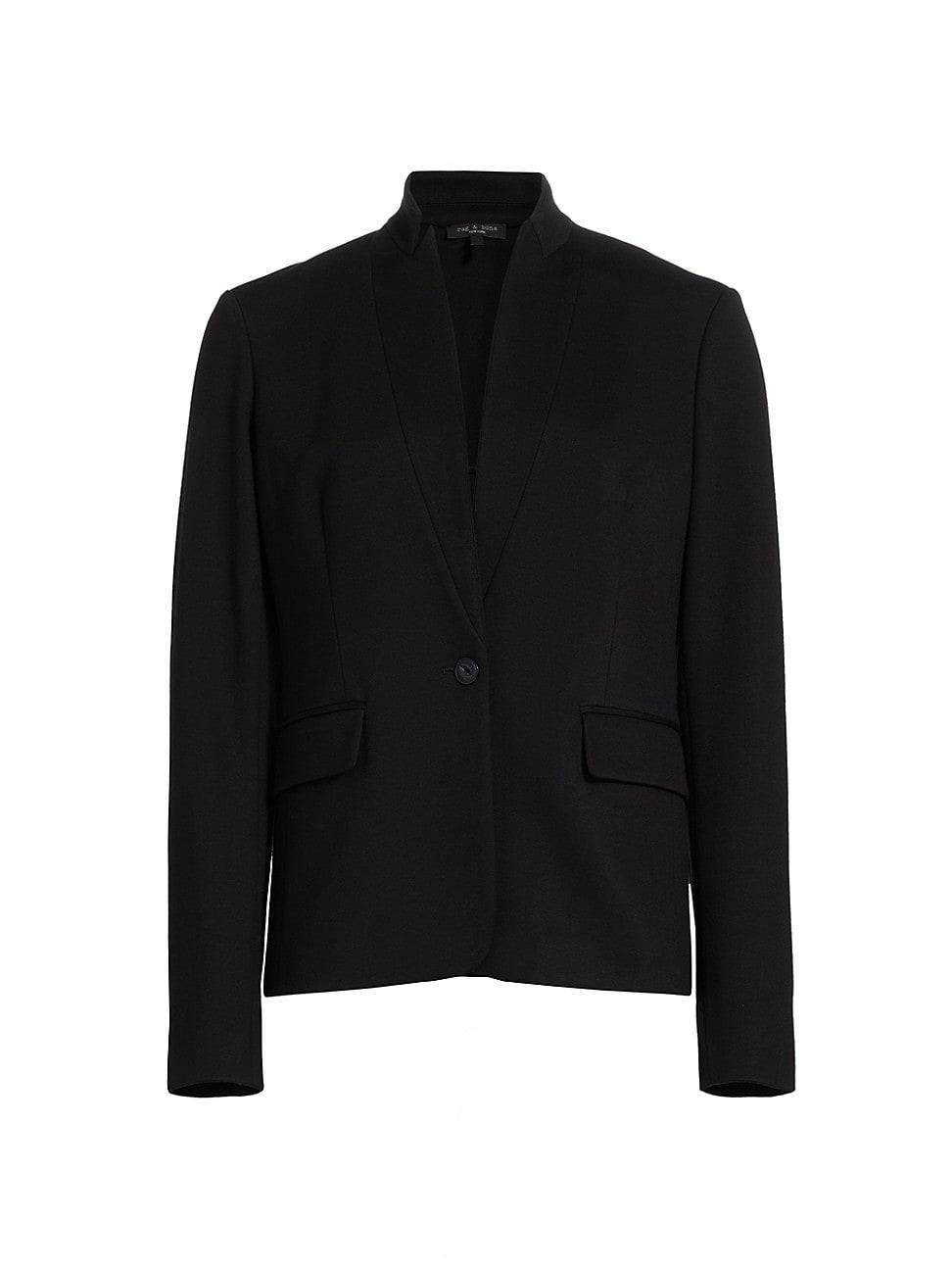 Womens Lucy Ponte Twill Blazer Product Image