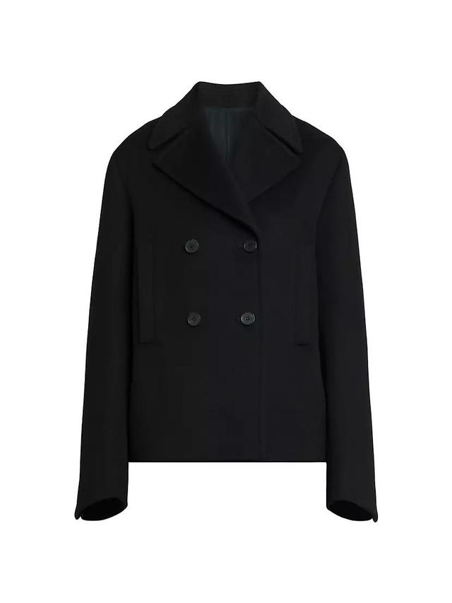 Wool-Cashmere Felt Coat Product Image