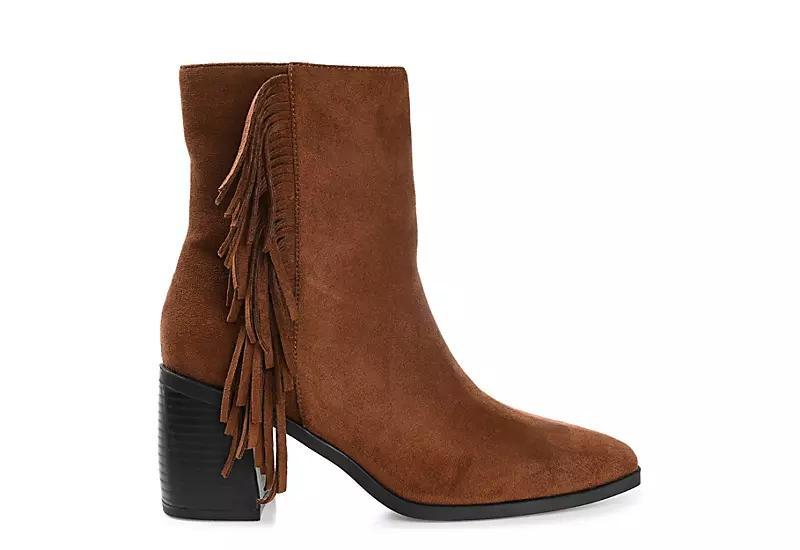 Journee Collection Womens Noriah Fringe Booties Product Image