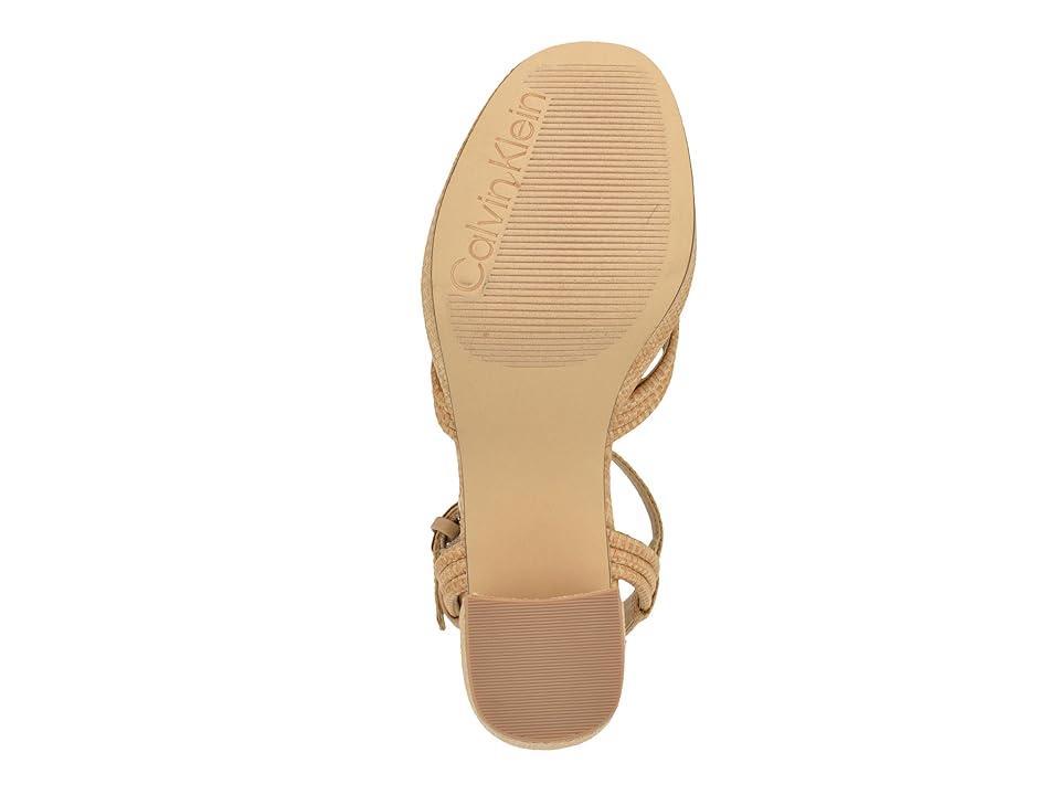 Calvin Klein Lailly (Medium Natural) Women's Sandals Product Image