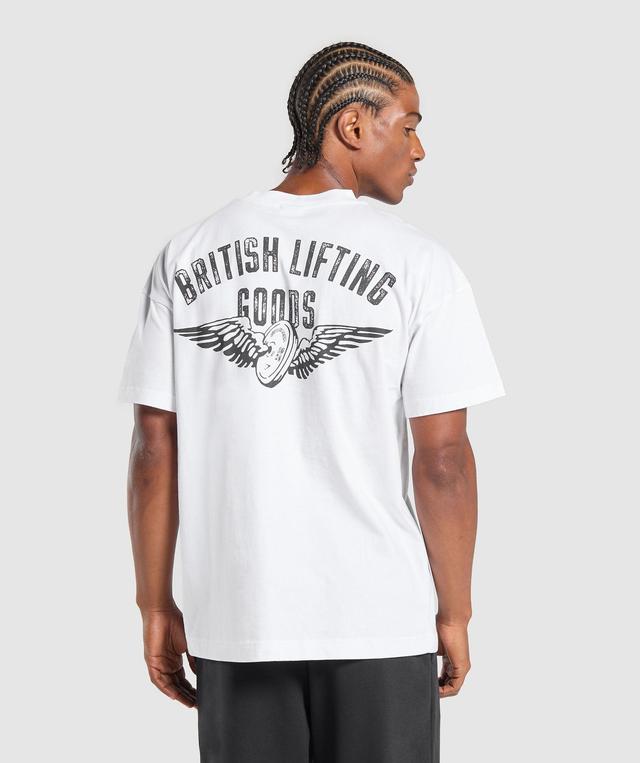 British Lifting Goods Graphic T-Shirt Product Image