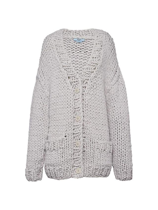 Womens Wool Cardigan Product Image