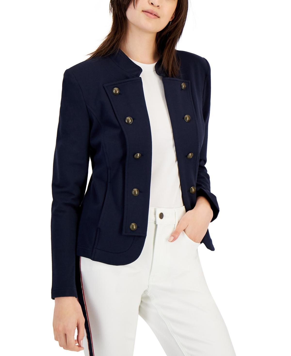 Womens Tommy Hilfiger Marled Band Jacket Product Image