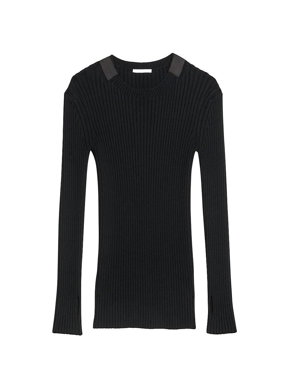 Mens Cotton Crewneck Sweater Product Image