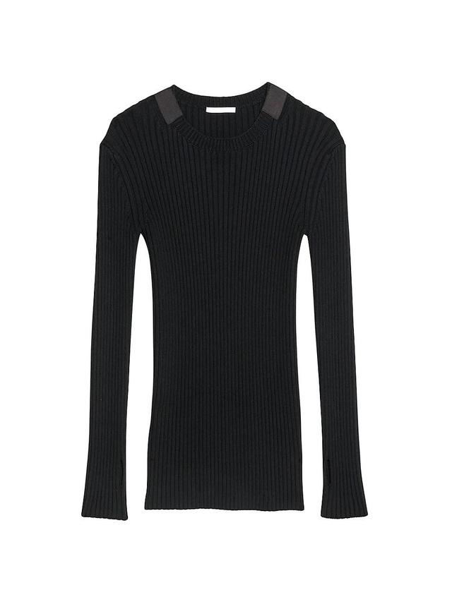 Mens Cotton Crewneck Sweater Product Image