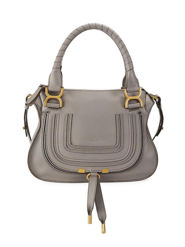 Chlo Small Marcie Leather Satchel Product Image