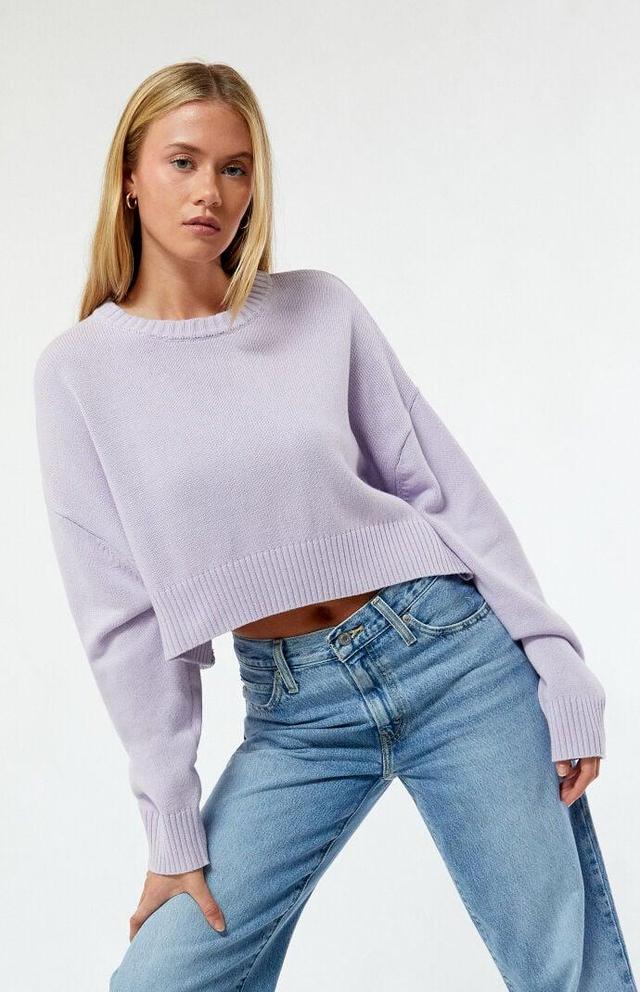 Women's Amalia Boxy Cropped Sweater Product Image