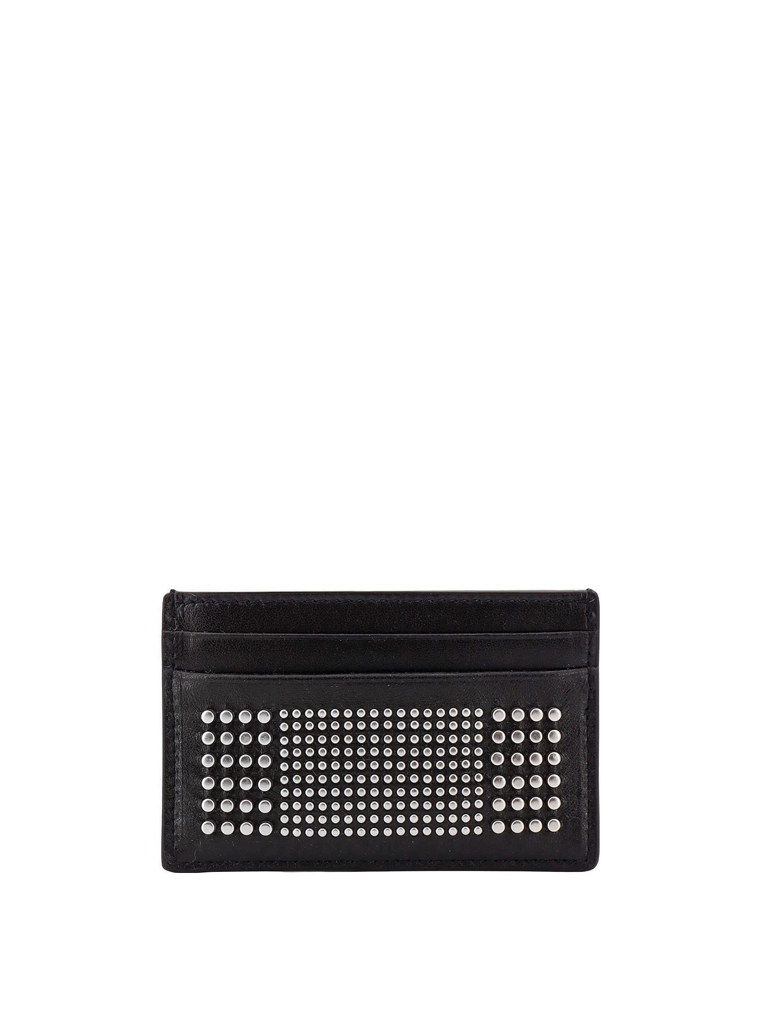 Card Holder In Black Product Image