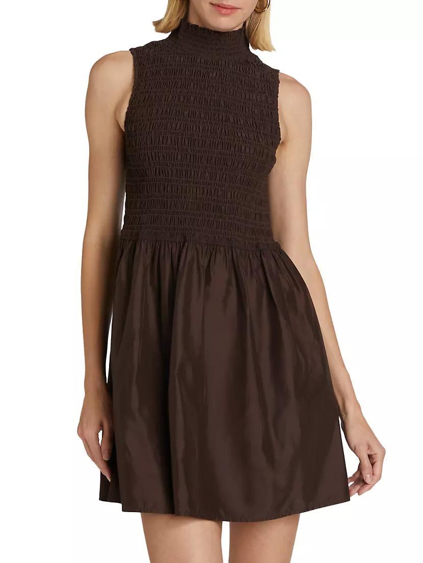 Womens Halsey Mockneck Sleeveless Dress Product Image