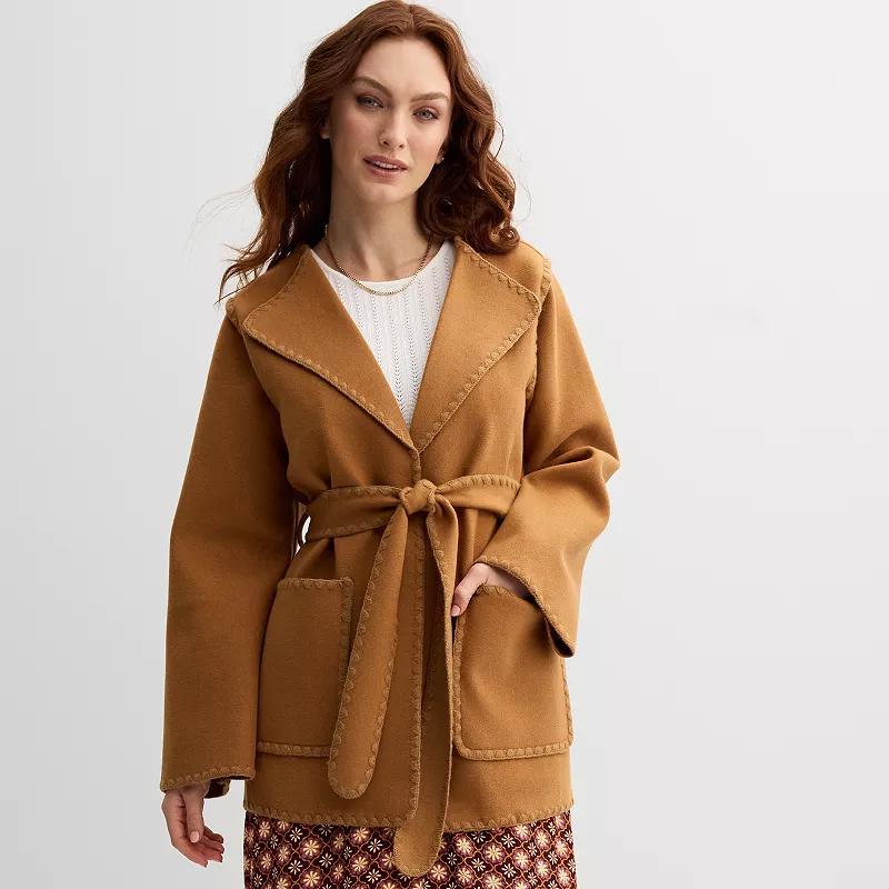 Womens Draper James Blanket Stitch Jacket Product Image