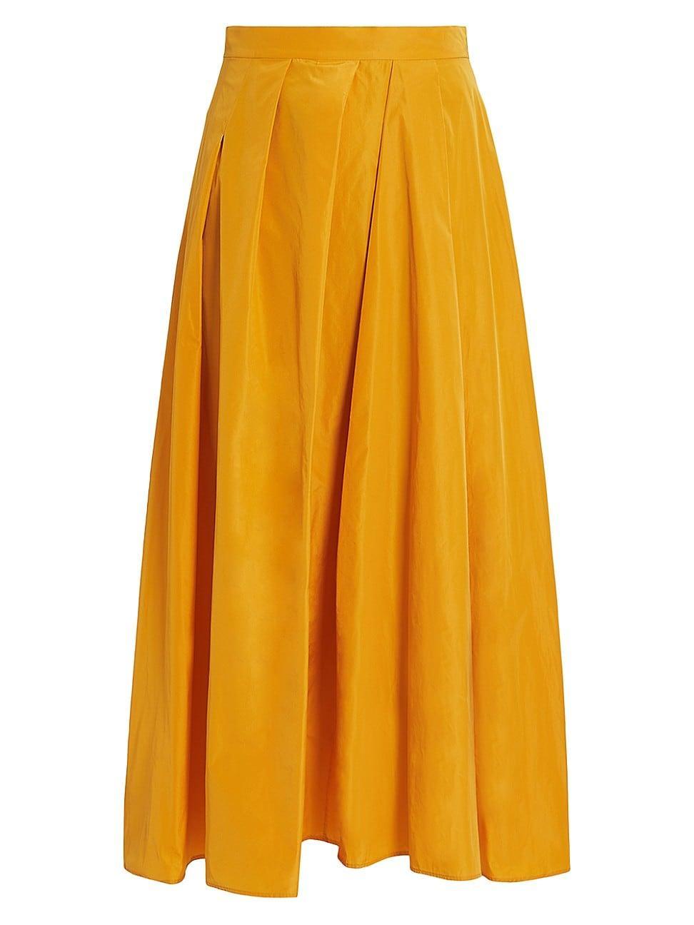 Womens Plus Aderire Taffeta Maxi Skirt Product Image