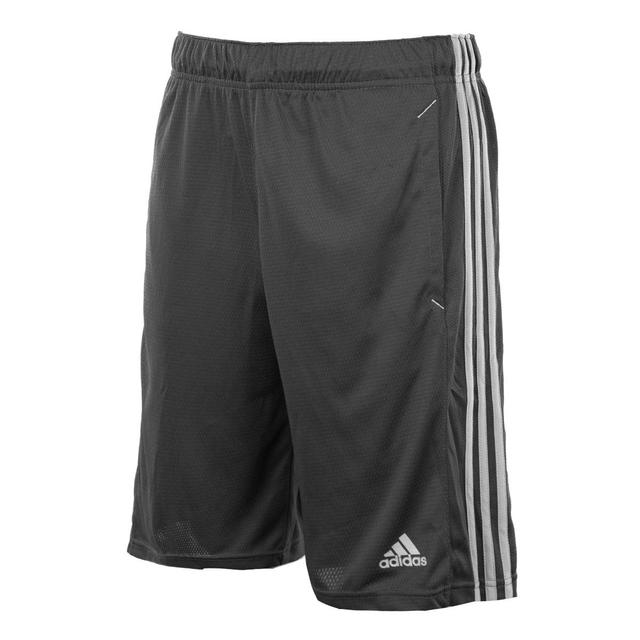 adidas Men's Essentials 3-Stripe Shorts Grey M Product Image