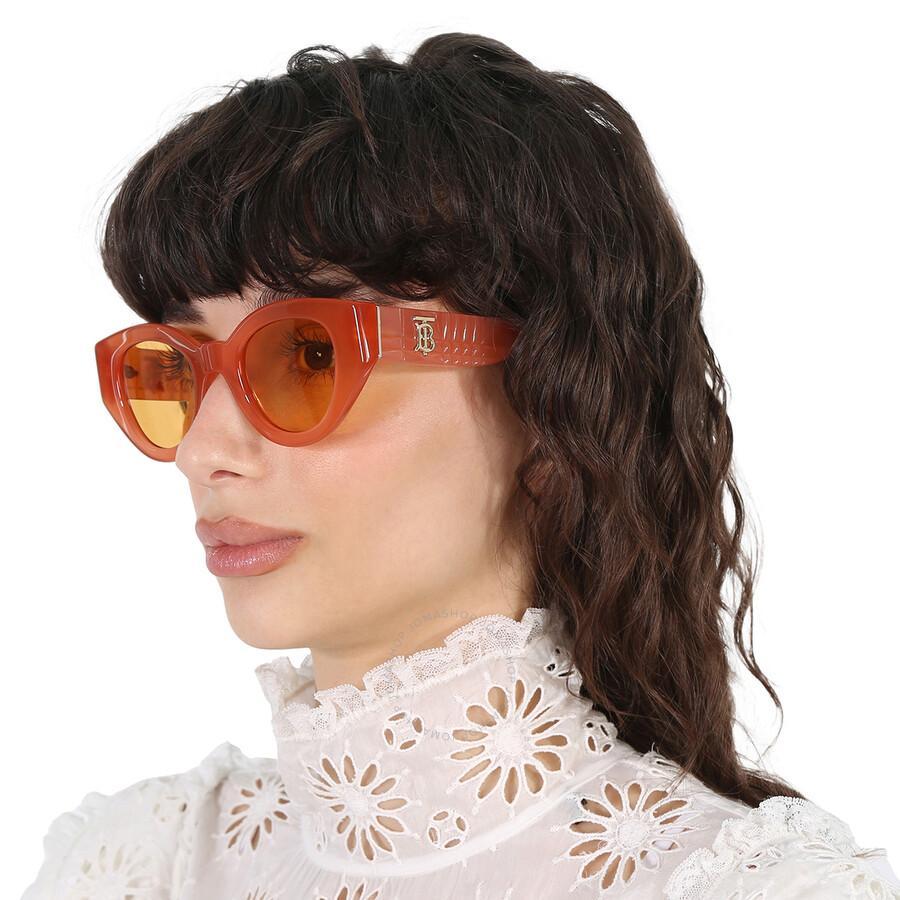 BURBERRY Woman Sunglass Be4390 Meadow In Orange Product Image