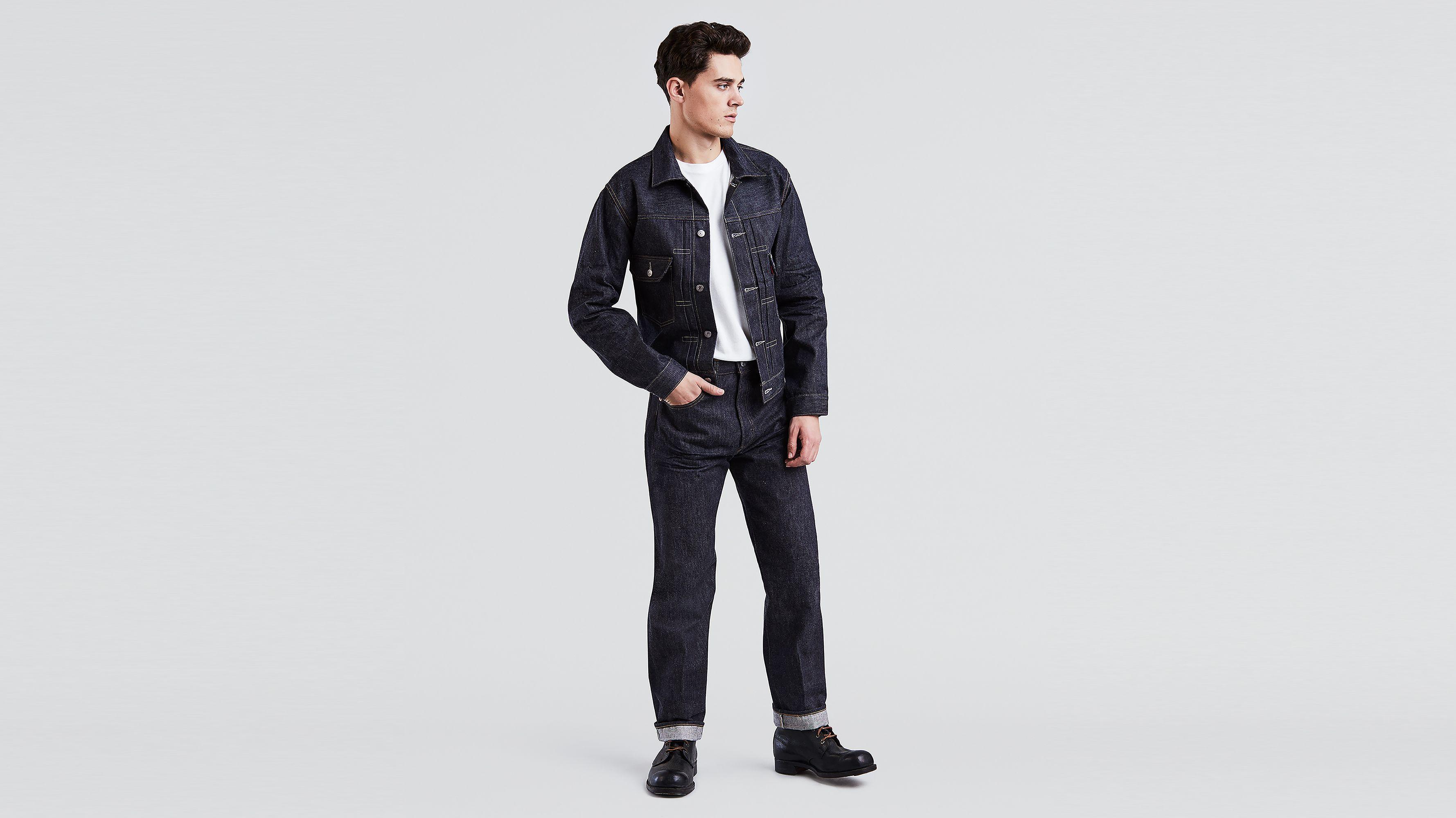 Levi's 501 Original Fit Selvedge Men's Jeans Product Image