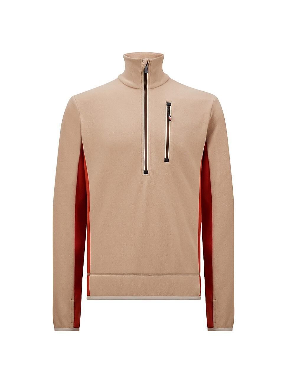 Mens Polar Fleece Front-Zip Sweatshirt Product Image