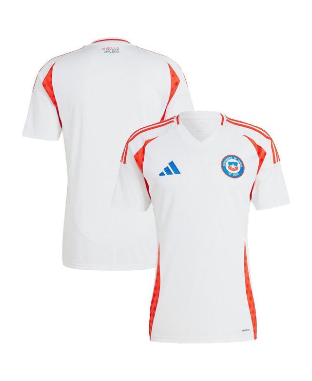 Adidas Mens White Chile National Team 2024 Away Replica Jersey - White Product Image