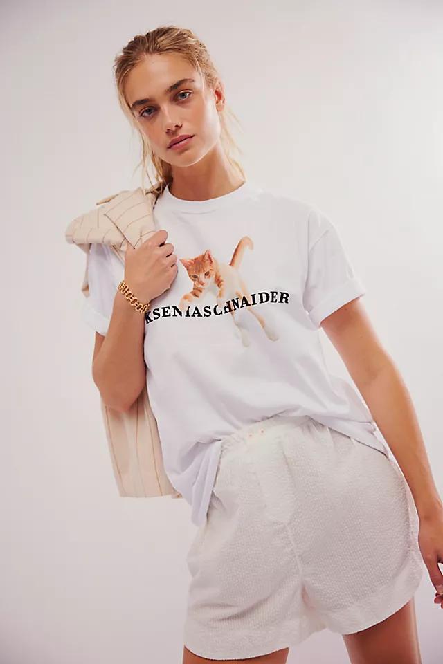 KSENIASCHNAIDER Cat Tee Product Image