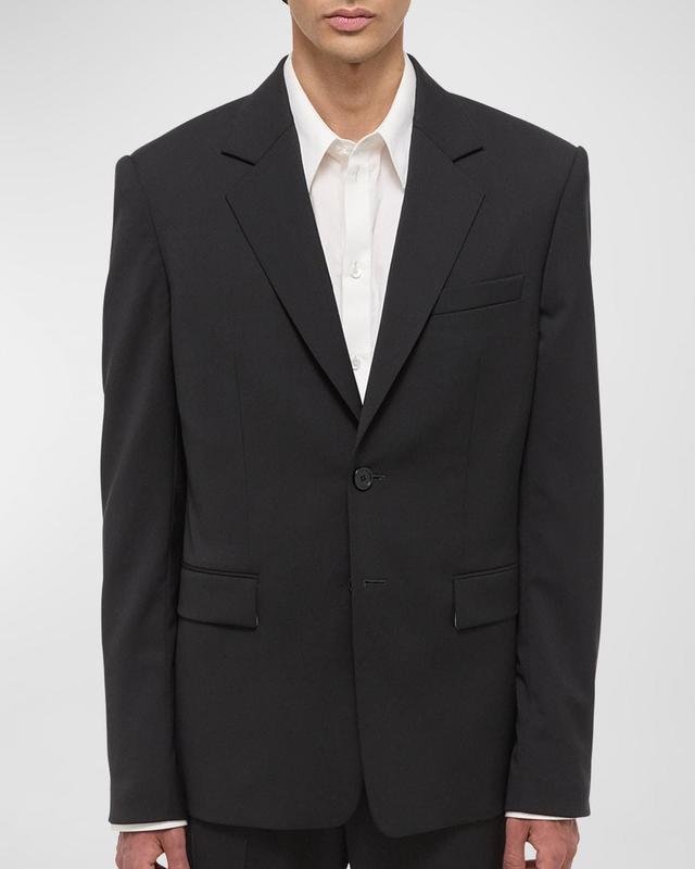 Mens Classic Wool Blazer Product Image