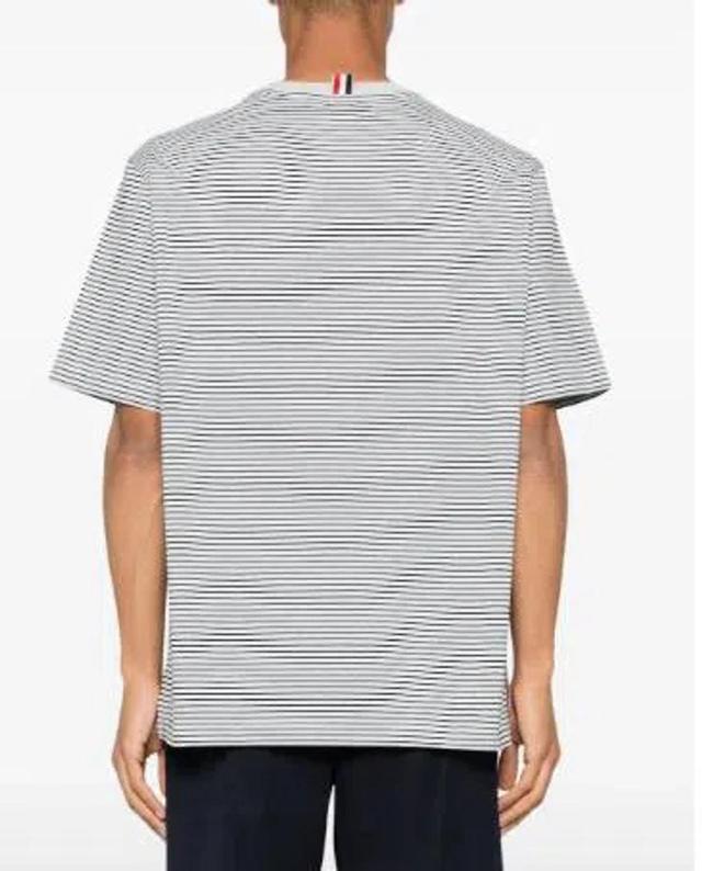 Stripe T-shirt In Blue Product Image