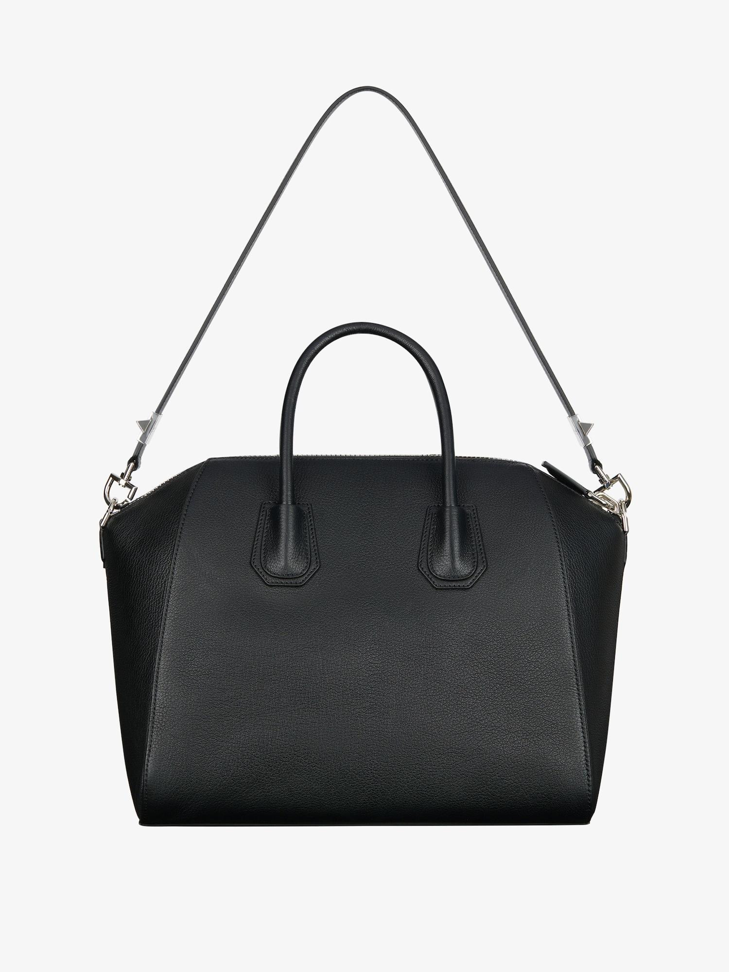 Medium Antigona bag in grained leather Product Image