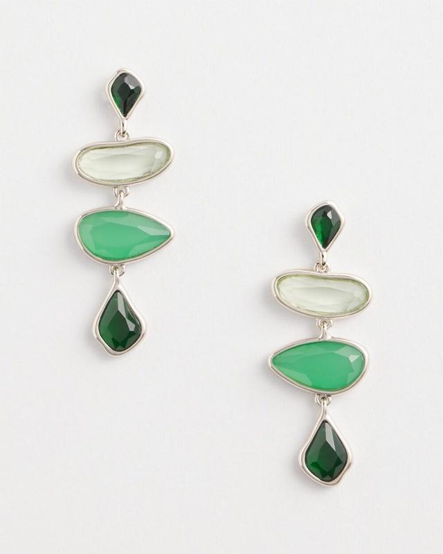 No Droop™ Juniper Stone Drop Earrings Product Image