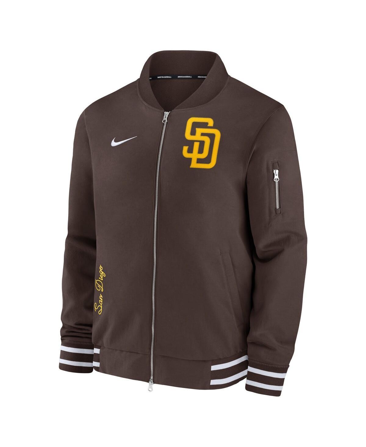 NIKE Men's  Navy Chicago White Sox Authentic Collection Full-zip Bomber Jacket Product Image