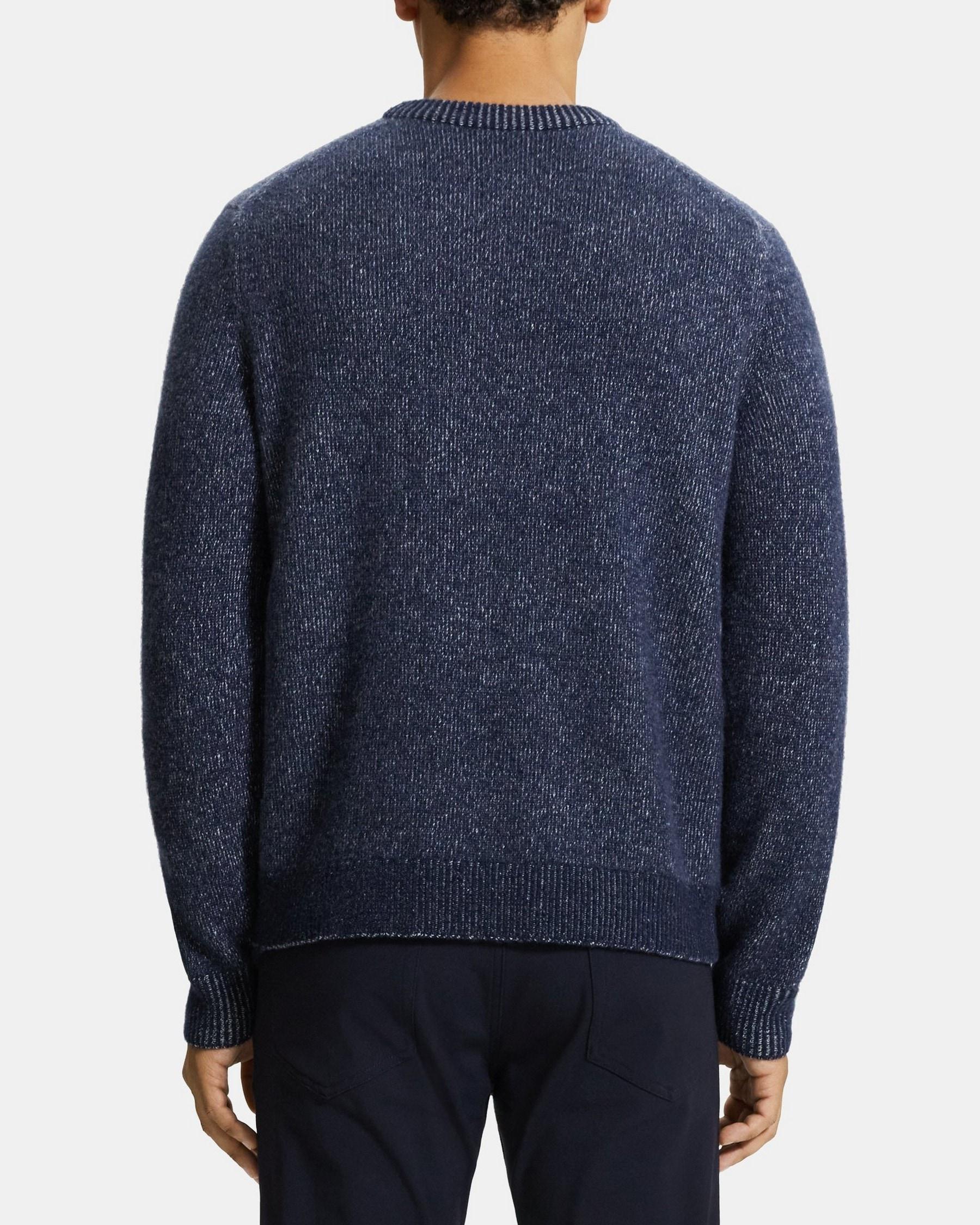 Crewneck Sweater in Wool-Cashmere Product Image