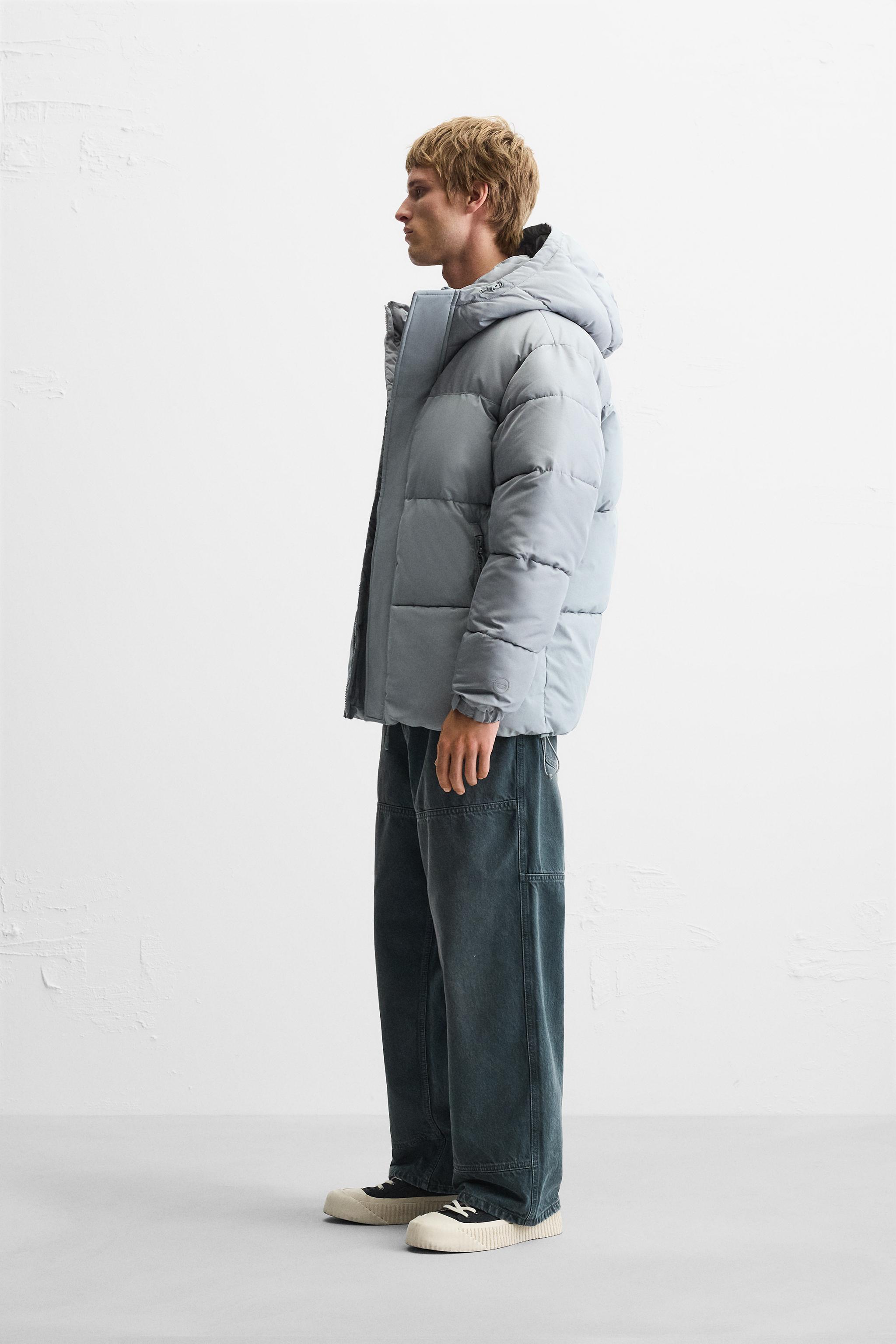 HOODED QUILTED JACKET Product Image