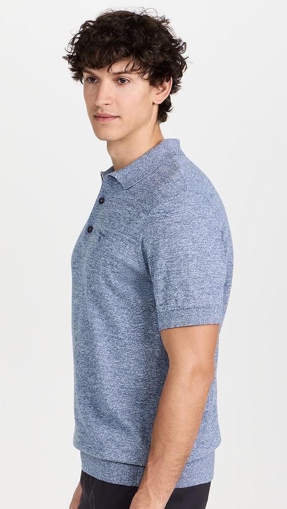 Barbour Buston Knit Polo | Shopbop Product Image