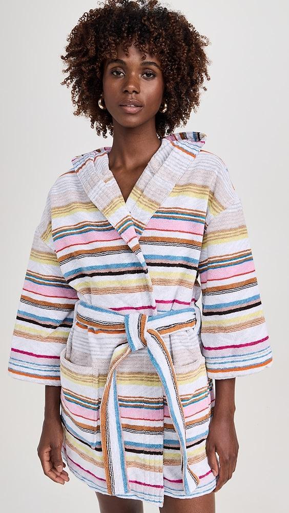 Missoni Moonshadow Bathrobe Hooded Mod | Shopbop Product Image